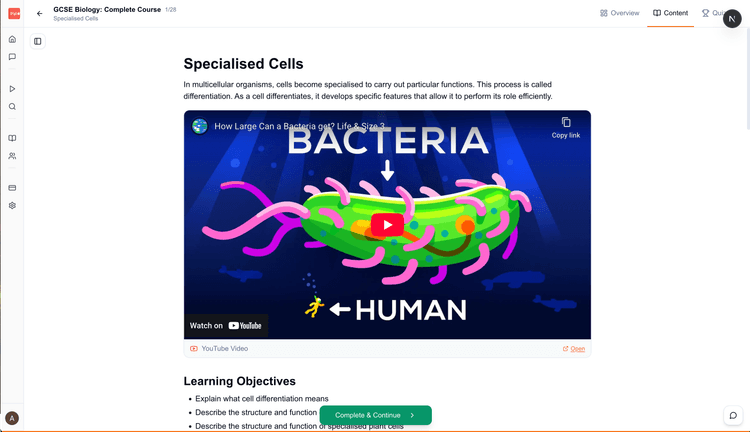 gcsepal - AI-powered learning platform